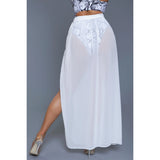 Rhea Skirt White