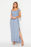 Free Spirit Off The Shoulder Maxi Dress