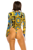 Baroque Printed Bodysuit