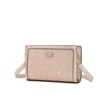 Blossoming Vegan Leather Love Crossbody Bag