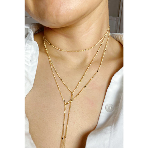 Show Me The Ways Necklace - Gold