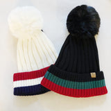 Deluna Stripe Beanie