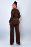 Lost In Your Light Jumpsuit - Brown