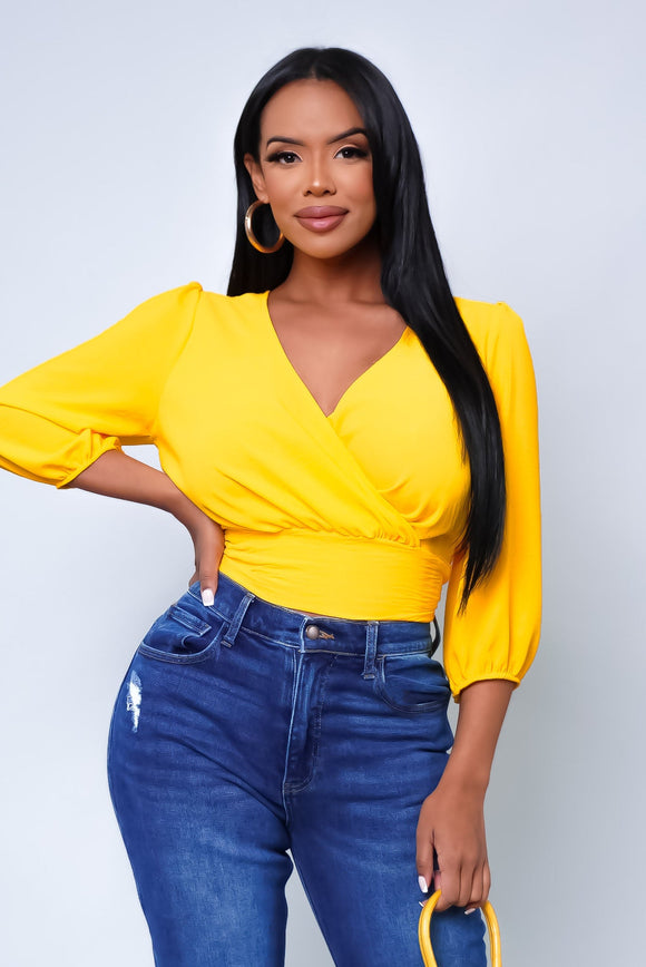 Maggie Top - Yellow