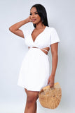 Jayella Mini Dress - White