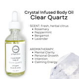 Crystal Infused Body Oils