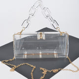 Clear Tube Clutch W/Clear Chain