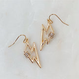 Flashy Bolt Earrings