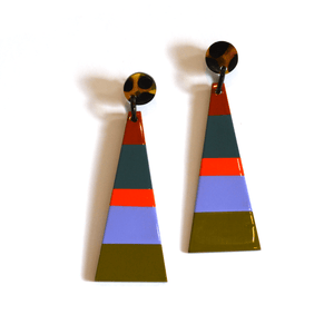 West Triangle Earrings