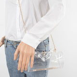 Clear Tube Clutch W/Clear Chain